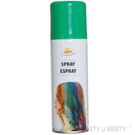 farba do wlosow w sprayu classic zielona guirca 125 ml