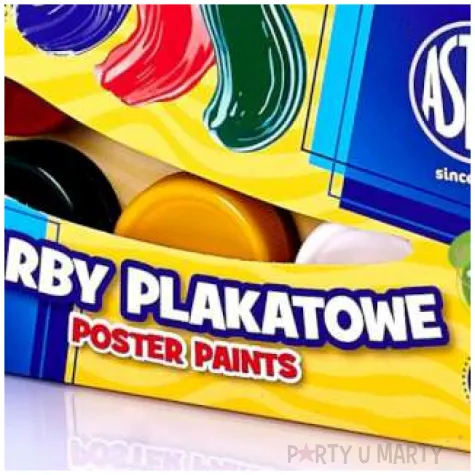 farby plakatowe artystyczne eko mix astra 20 ml 6 szt