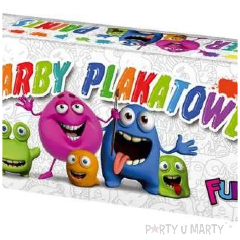 farby plakatowe artystyczne mix titanum 20 ml 12 szt