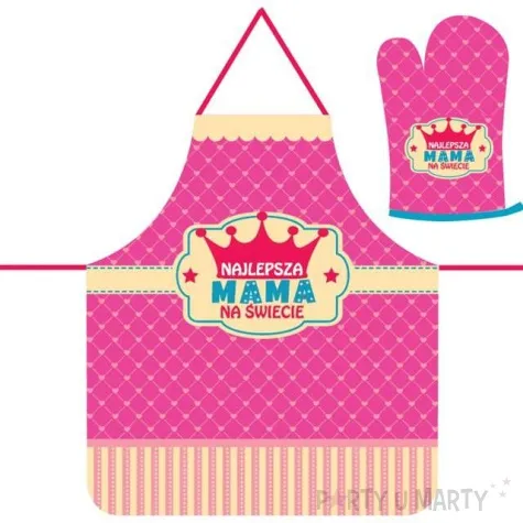 fartuch kuchenny najlepsza mama rekawica topgift