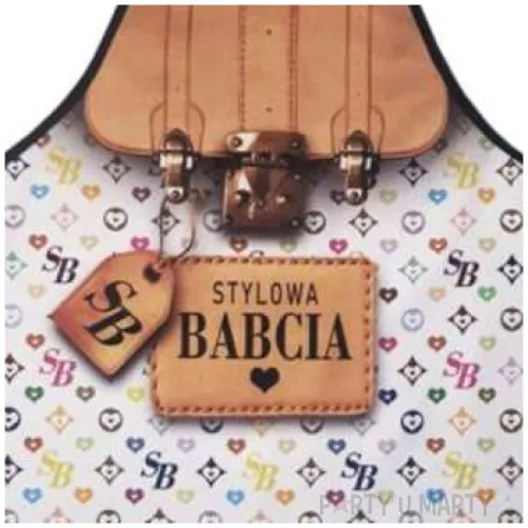 fartuch kuchenny stylowa babcia mix party tino