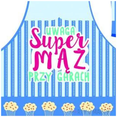 fartuch kuchenny super maz przy garach rekawica passion cards