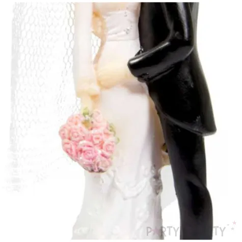 figurka na tort calujaca sie mloda para folat 14 cm