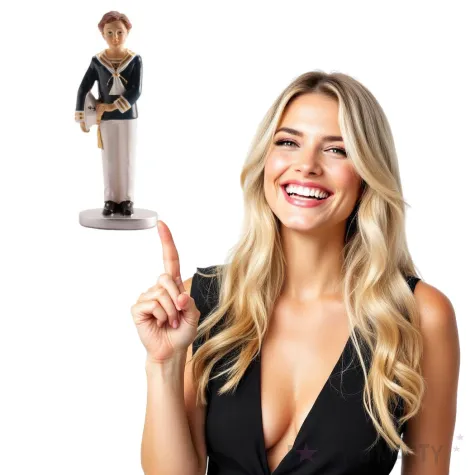 figurka na tort komunia chlopiec dekora 15 cm