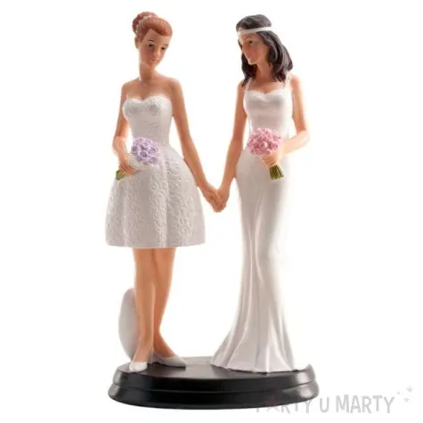 figurka na tort panie mlode dekora 20 cm