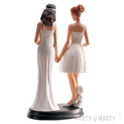 figurka na tort panie mlode dekora 20 cm