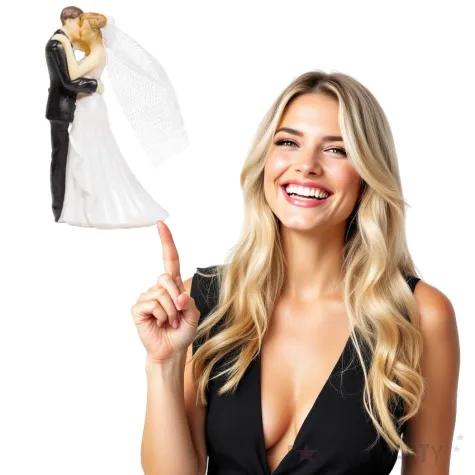 figurka na tort para mloda pocalunek folat