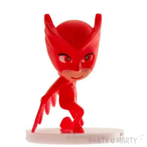 figurka na tort pj masks owlette dekora 8 5 cm