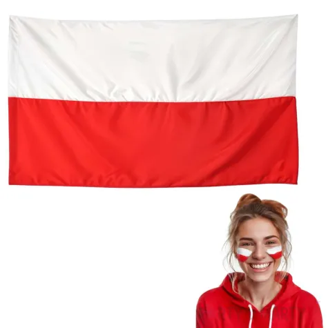 flaga narodowa polski arpex 68x110 cm