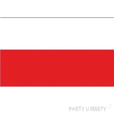 flaga narodowa polskiego kibica bialo czerwona funny fashion 150x90cm