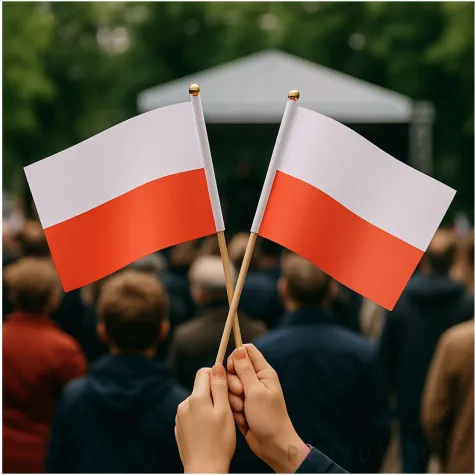 flagi na patyczku polska arpex 30 cm 2 szt