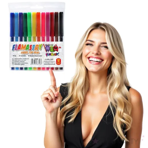 flamastry artystyczne mix fun joy 6 szt