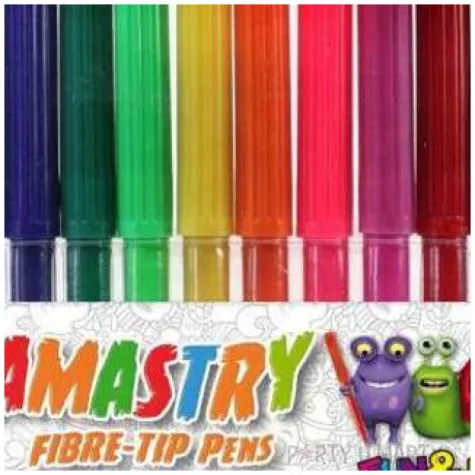 flamastry artystyczne mix fun joy 6 szt