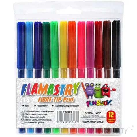 flamastry artystyczne mix fun joy 6 szt