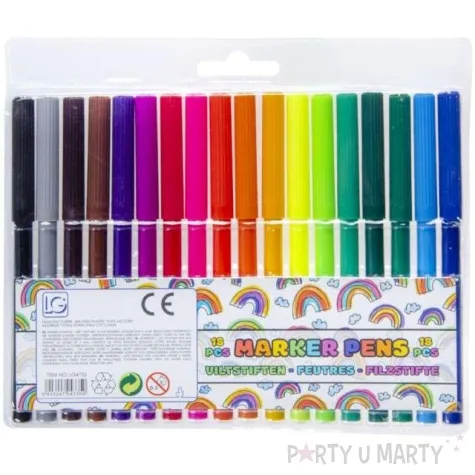 flamastry classic mix kemis 18 szt