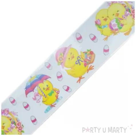 folia elektrostatyczna wielkanoc kurczaki arpex 57 x 8 cm
