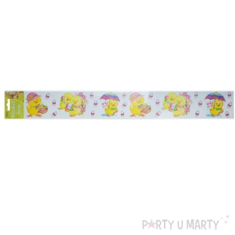 folia elektrostatyczna wielkanoc kurczaki arpex 57 x 8 cm