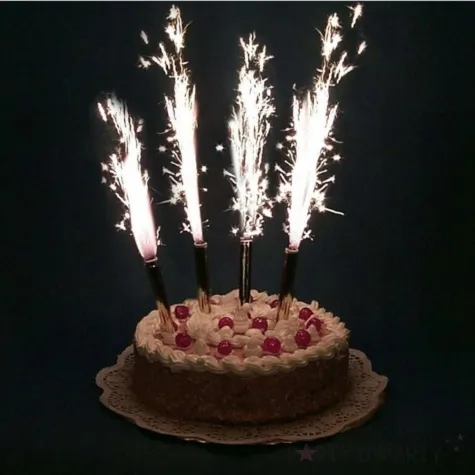 fontanna tortowa black triplex 12 cm 4 szt