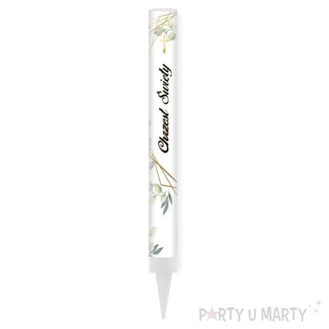 fontanna tortowa chrzest swiety mietowa geometria 18 cm