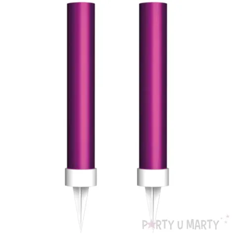 fontanna tortowa classic rozowy amscan 9 5 cm 2 szt