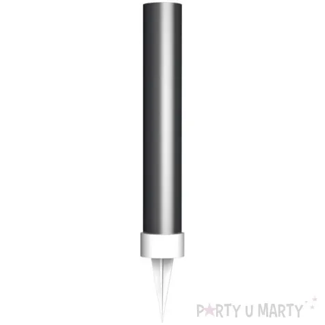 fontanna tortowa classic srebrny amscan 9 5 cm 2 szt