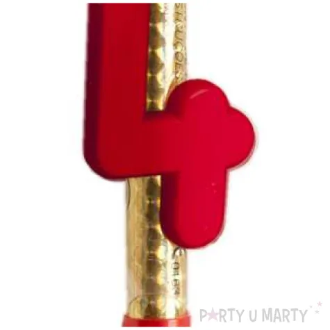 fontanna tortowa cyfra 4 urodziny zlota dekora 12 cm