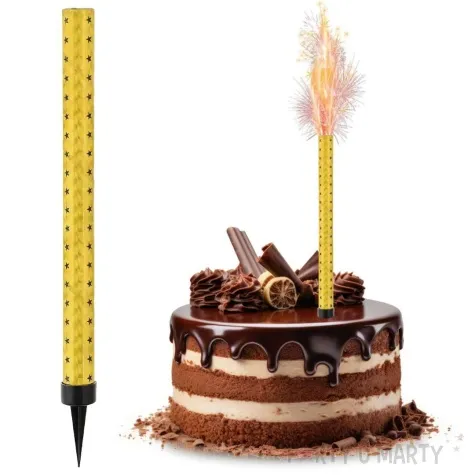 fontanna tortowa gold classic 18 cm godan 1 szt