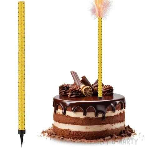 fontanna tortowa gold classic 25 cm godan 1 szt