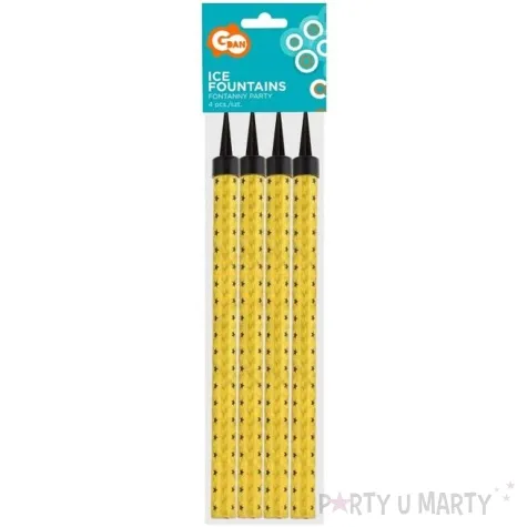 fontanna tortowa gold classic 25 cm godan 4 szt