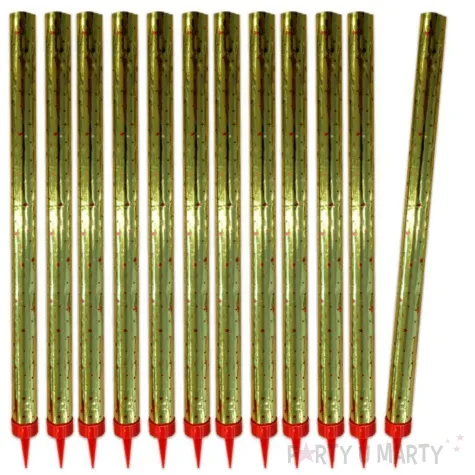 fontanna tortowa gwiazdki triplex 25 cm 12 szt