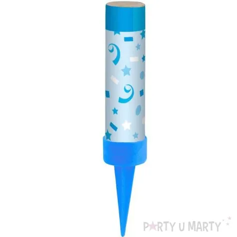 fontanna tortowa its a boy blekitna folat 6 cm 5 szt