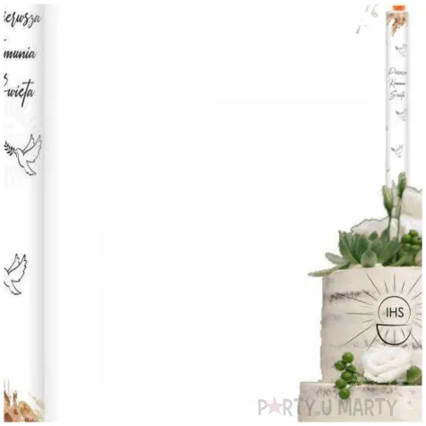 fontanna tortowa komunia swieta boho 18 cm