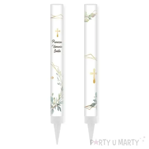 fontanna tortowa komunia swieta mietowa geometria 18 cm