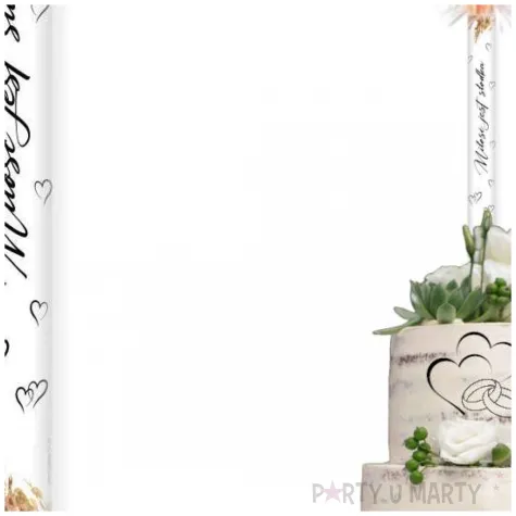 fontanna tortowa milosc jest slodka boho 18 cm