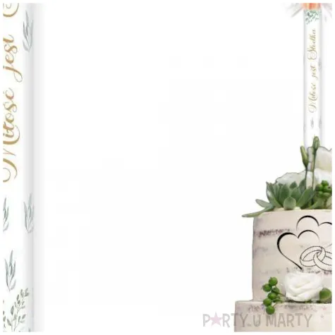 fontanna tortowa milosc jest slodka eukaliptus beauty 18 cm