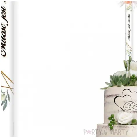 fontanna tortowa milosc jest slodka mietowa geometria 18 cm