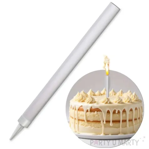 fontanna tortowa monokolor bialy 18 cm