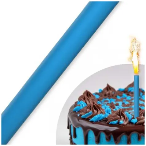 fontanna tortowa monokolor blekitny 18 cm