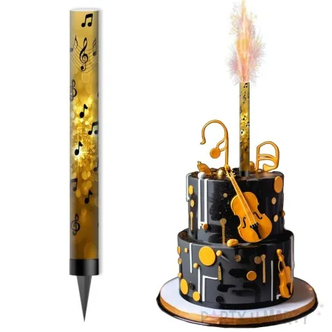fontanna tortowa nuty muzyka zloty 18 cm