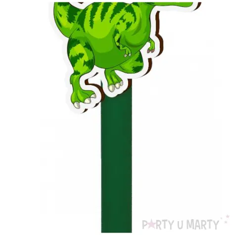 fontanna tortowa wesoly dino zielony 18 cm