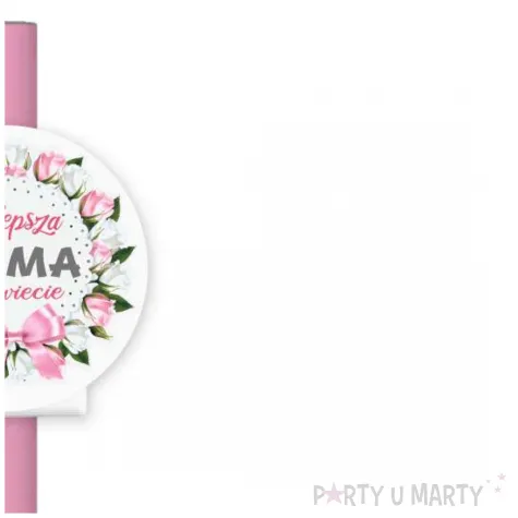 fontanna wycinana dla najlepszej mamy na swiecie 18 cm