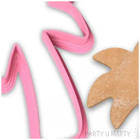 foremka aloha palma 92x66 mm rozowa jasna