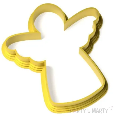 foremka aniolek michal 73x73 mm zlota metaliczna