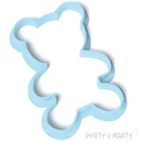 foremka baby shower boy mis obrys 60x87 mm blekitna