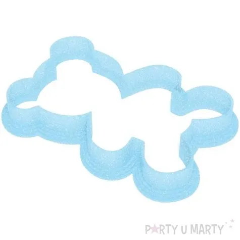 foremka baby shower boy mis obrys 60x87 mm blekitna