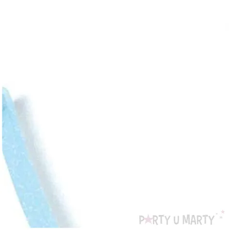 foremka baby shower boy spioszki 82x82 mm blekitna brokatowa