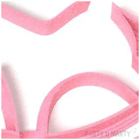 foremka baby shower girl konik na biegunach 88x67 mm rozowa brokatowa