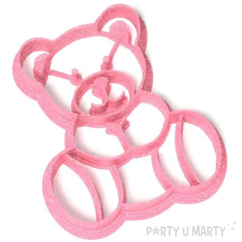 foremka baby shower girl mis 73x87 mm rozowa brokatowa