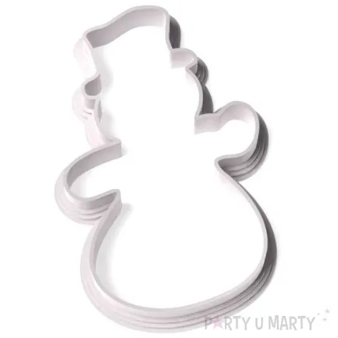 foremka boze narodzenie balwanek krzysiek 58x88 mm biala