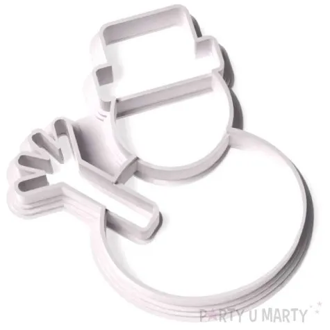 foremka boze narodzenie balwanek olaf 73x88 mm biala